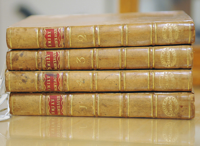 The History of Emily Montague, spine