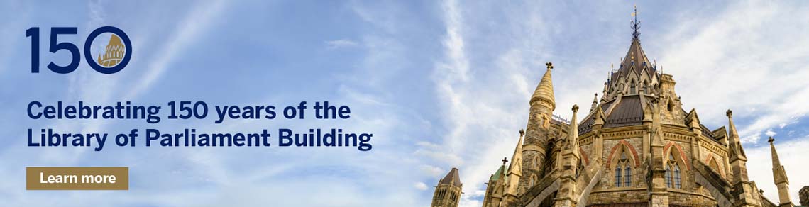 Celebrating 150 years of the Library of Parliament Building - Learn more