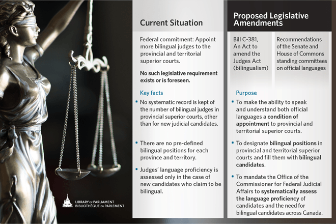 Figure 2 &ndash; Proposed Legislative Amendments to Increase the&nbsp;Number of Bilingual Judges Appointed to&nbsp;Provincial and Territorial Superior Courts